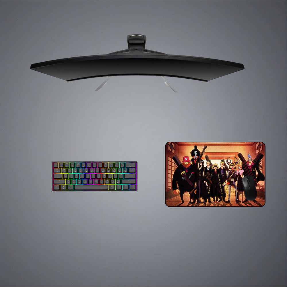 One Piece Crew Design M-XXL Size Gaming Mouse Pad, Computer Desk Mat