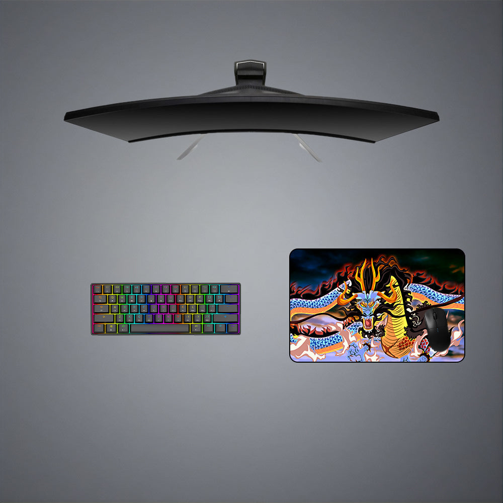 One Piece Dragon Design M-XXL Size Gaming Mouse Pad, Computer Desk Mat