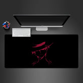 Monkey D. Luffy Logo Size Gaming Mouse Pad,