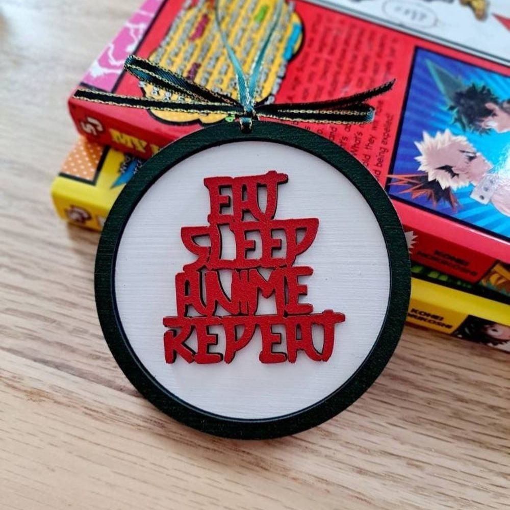 Gift For Anime Lover Anime Demon Slayer Christmas Ornament Anime Ornaments - Nysekai