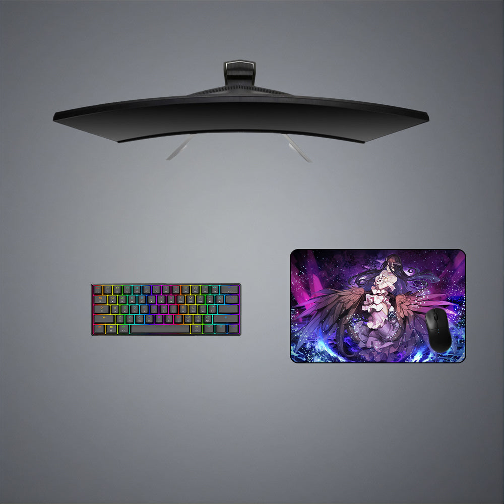 Overlord Albedo Wings Design M-XXL Size Gaming Mouse Pad, Computer Desk Mat