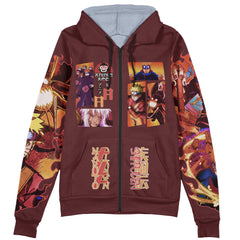 Pain’s Assault Shippuden Streetwear Zip Hoodie Jacket