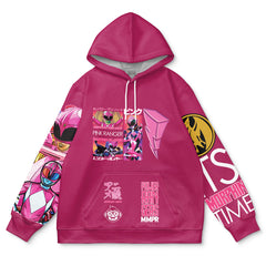 Pink Ranger Mighty Morphin Power Rangers Streetwear Hoodie