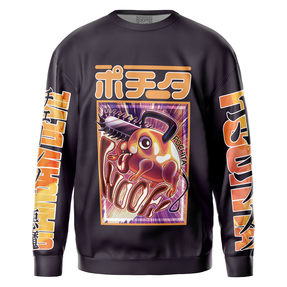 Pochita Chainsaw Man Streetwear Sweatshirt