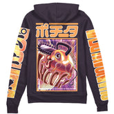 Pochita Chainsaw Man Streetwear Zip Hoodie Jacket