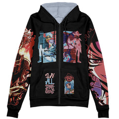Ragna Crimson Streetwear Zip Hoodie Jacket