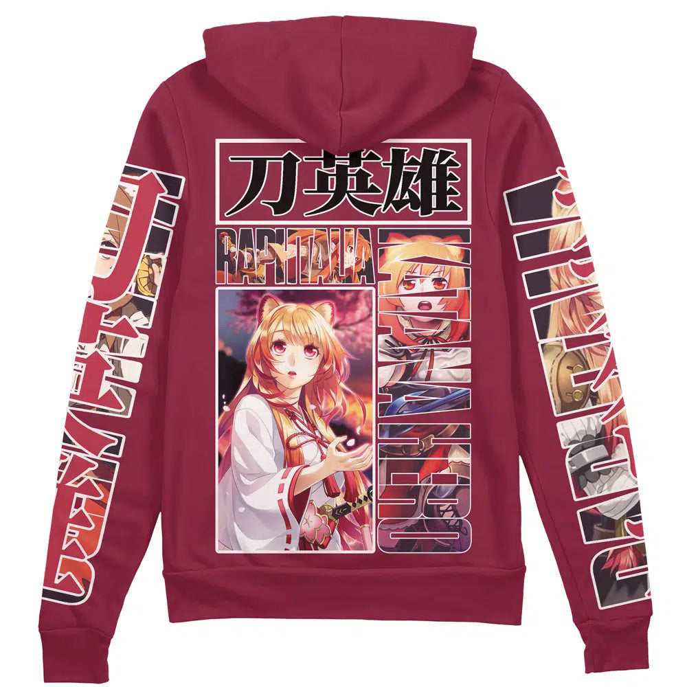 Raphtalia The Rising of the Shield Hero" Streetwear Zip Hoodie Jacket