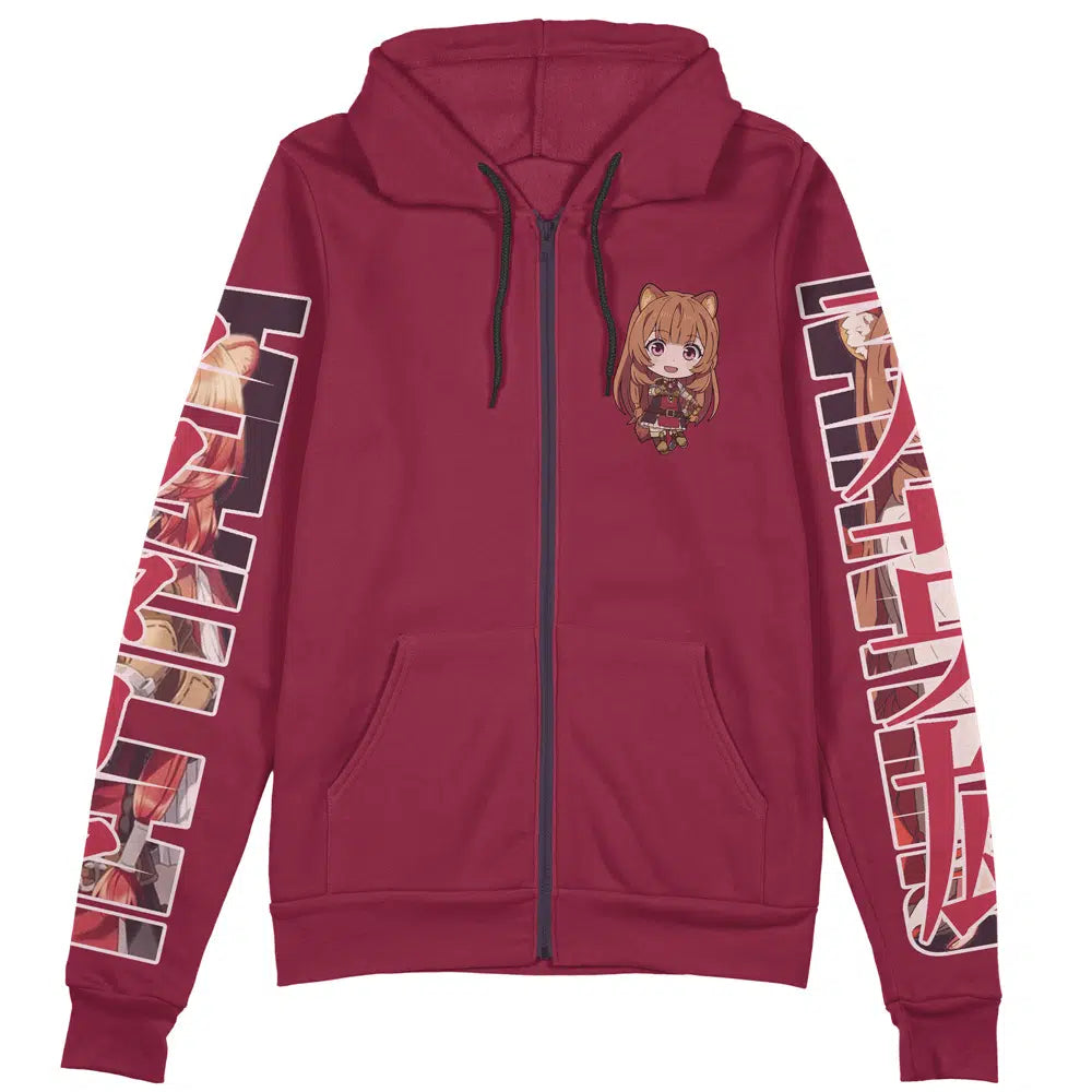 Raphtalia The Rising of the Shield Hero Streetwear Zip Hoodie Jacket