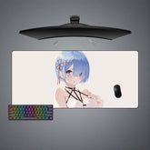 Re:Zero Rem Blush Size Gaming Mouse Pad,