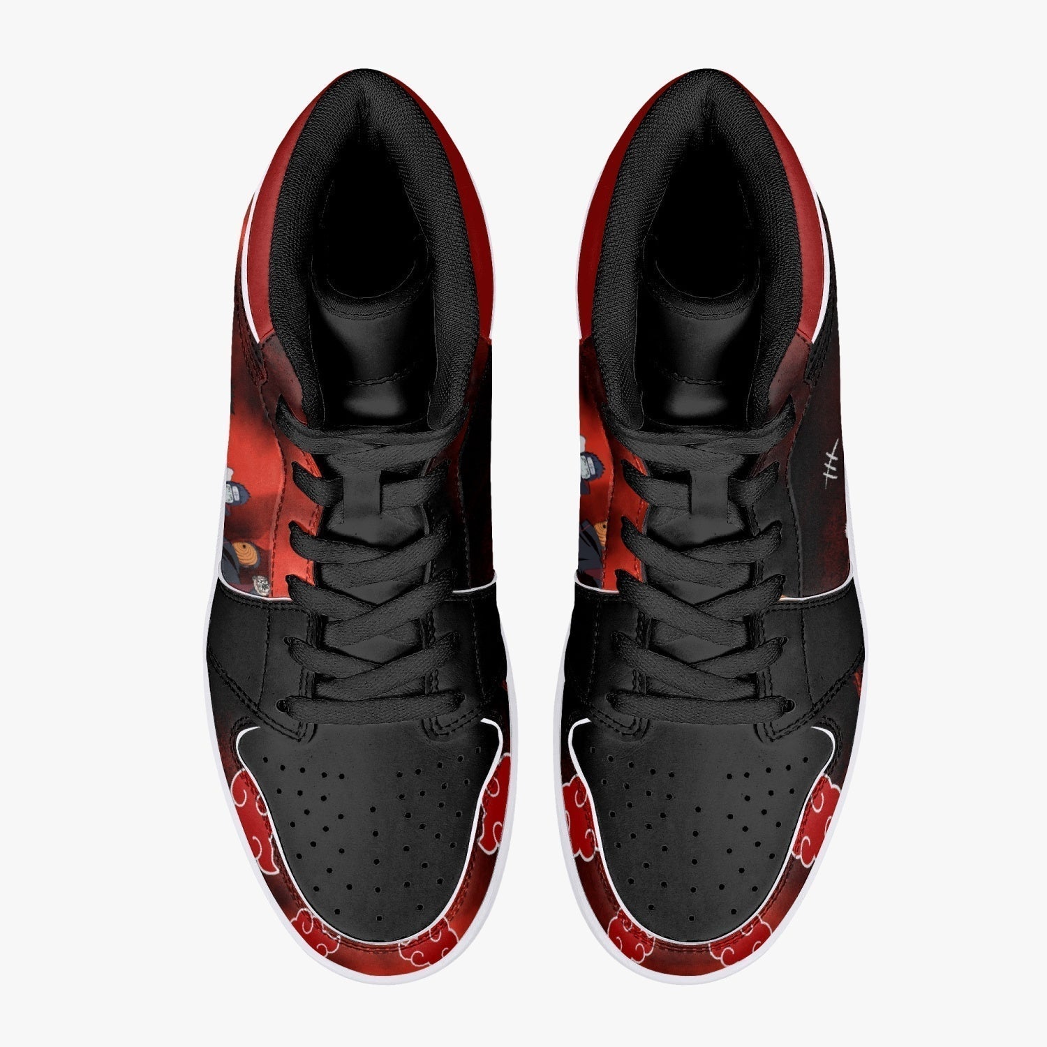 Red Cloud Members Ninja Mid 1 Basketball Shoes