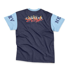 Rei Ayanami x Eva 00 Neon Genesis Evangelion Streetwear T-Shirt