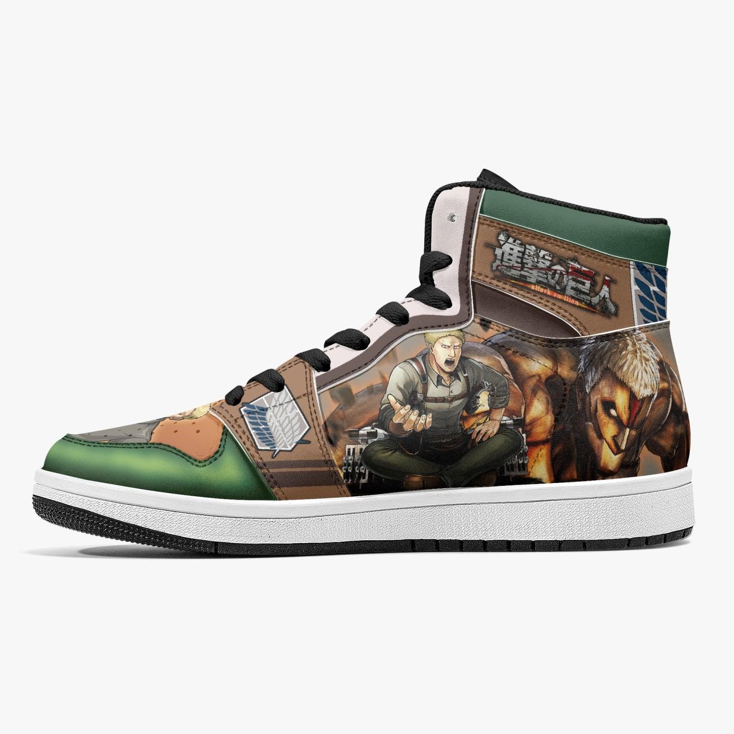 Reiner Braun Revelation Shingeki no Kyojin Mid 1 Basketball Shoes