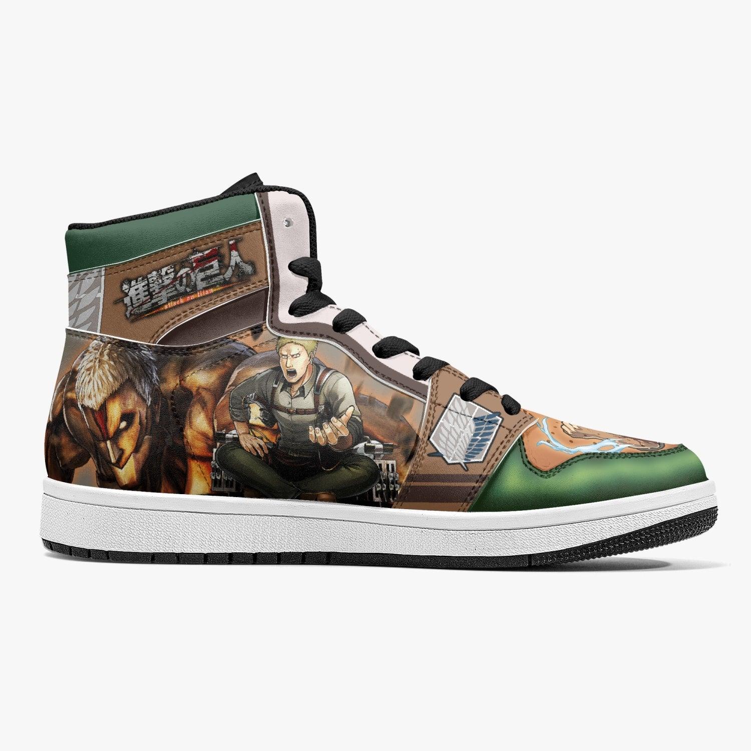 Reiner Braun Revelation Shingeki no Kyojin Mid 1 Basketball Shoes