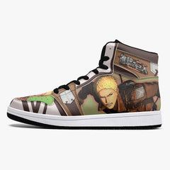 Reiner Braun Shingeki no Kyojin Mid 1 Basketball Shoes