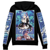 Rem Re: Zero Streetwear Zip Hoodie Jacket