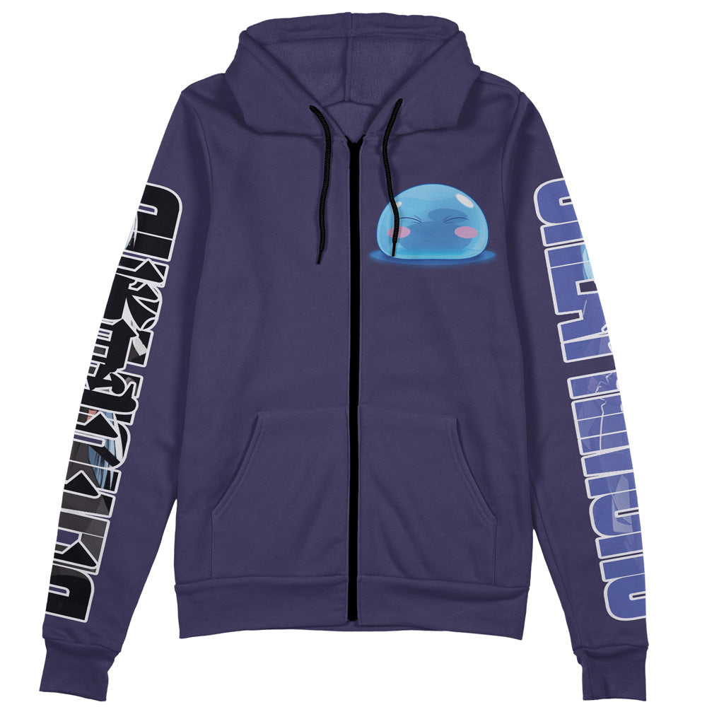 Rimuru Tempest That Time I Got Reincarnated as a Slime Streetwear Zip Hoodie Jacket