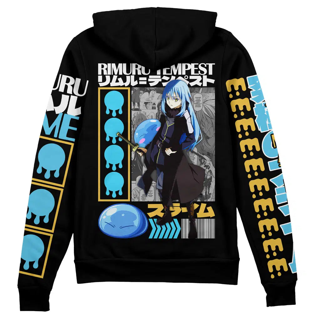 Rimuru Tempest V2 That Time I Got Reincarnated as a Slime" Streetwear Zip Hoodie Jacket