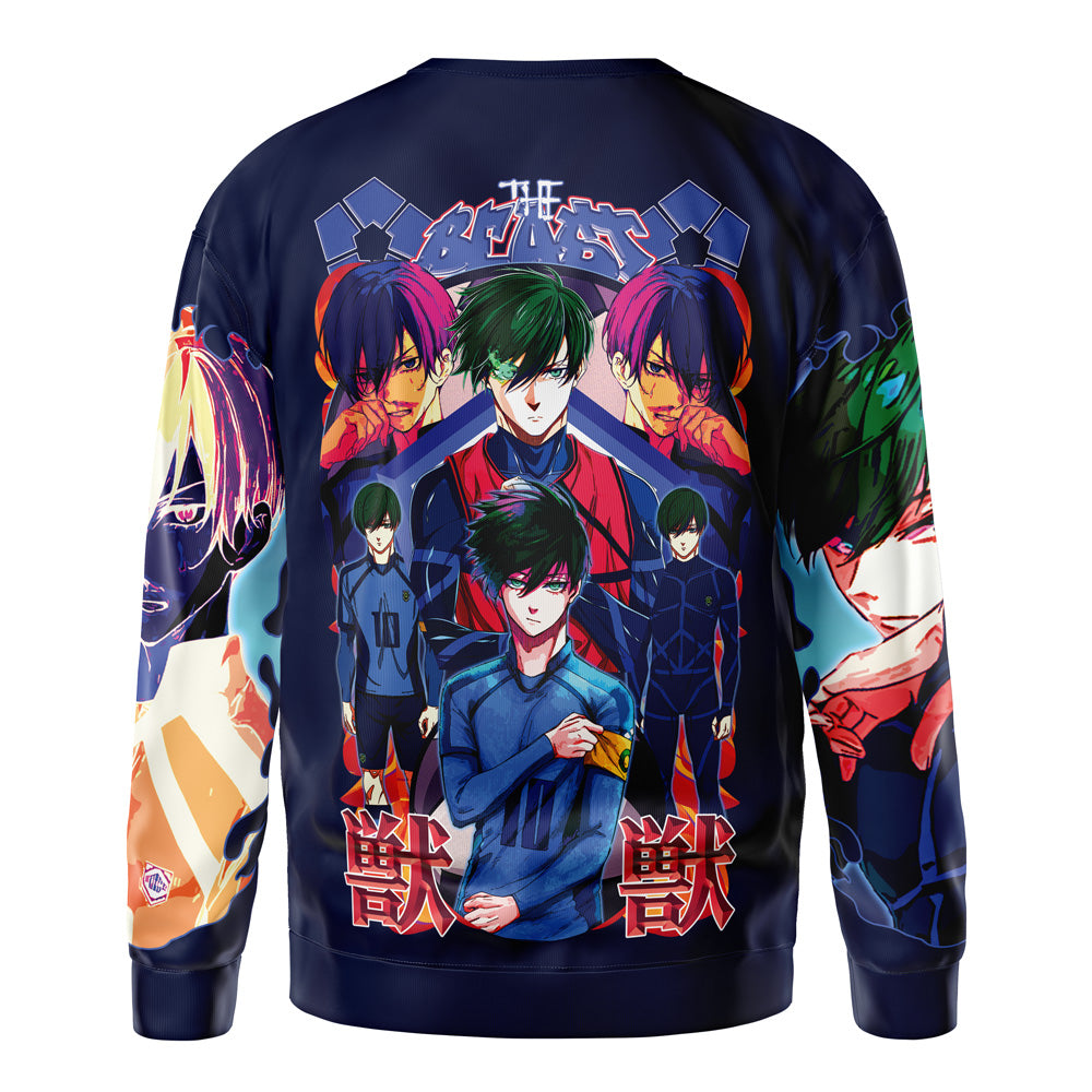 Itoshin Rin V2 Blue Lock Streetwear Sweatshirt