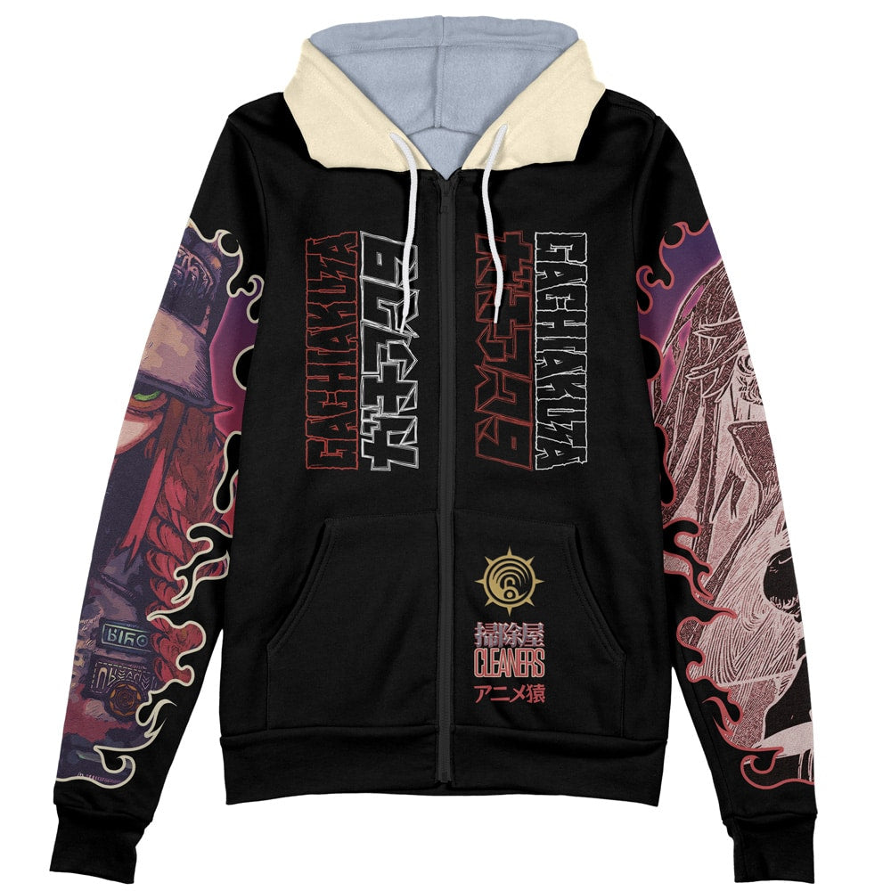 Riyo Reaper Gachiakuta Streetwear Zip Hoodie Jacket