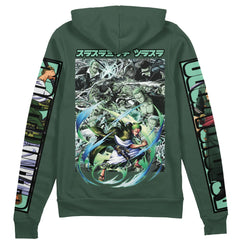 Roronoa Zoro One Piece" Streetwear Zip Hoodie Jacket