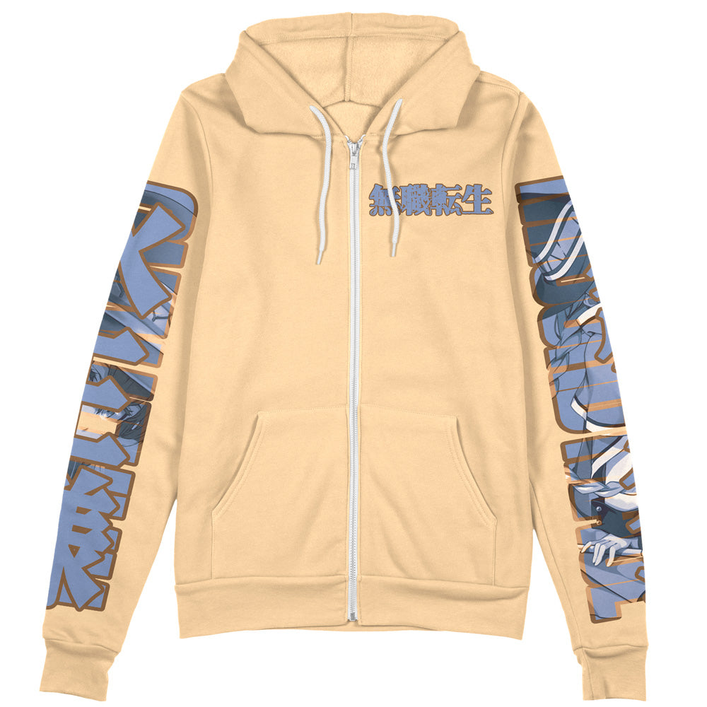 Roxy Migurdia Mushoku Tensei Streetwear Zip Hoodie Jacket