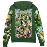 Ryuu Lion DanMachi Streetwear Zip Hoodie Jacket
