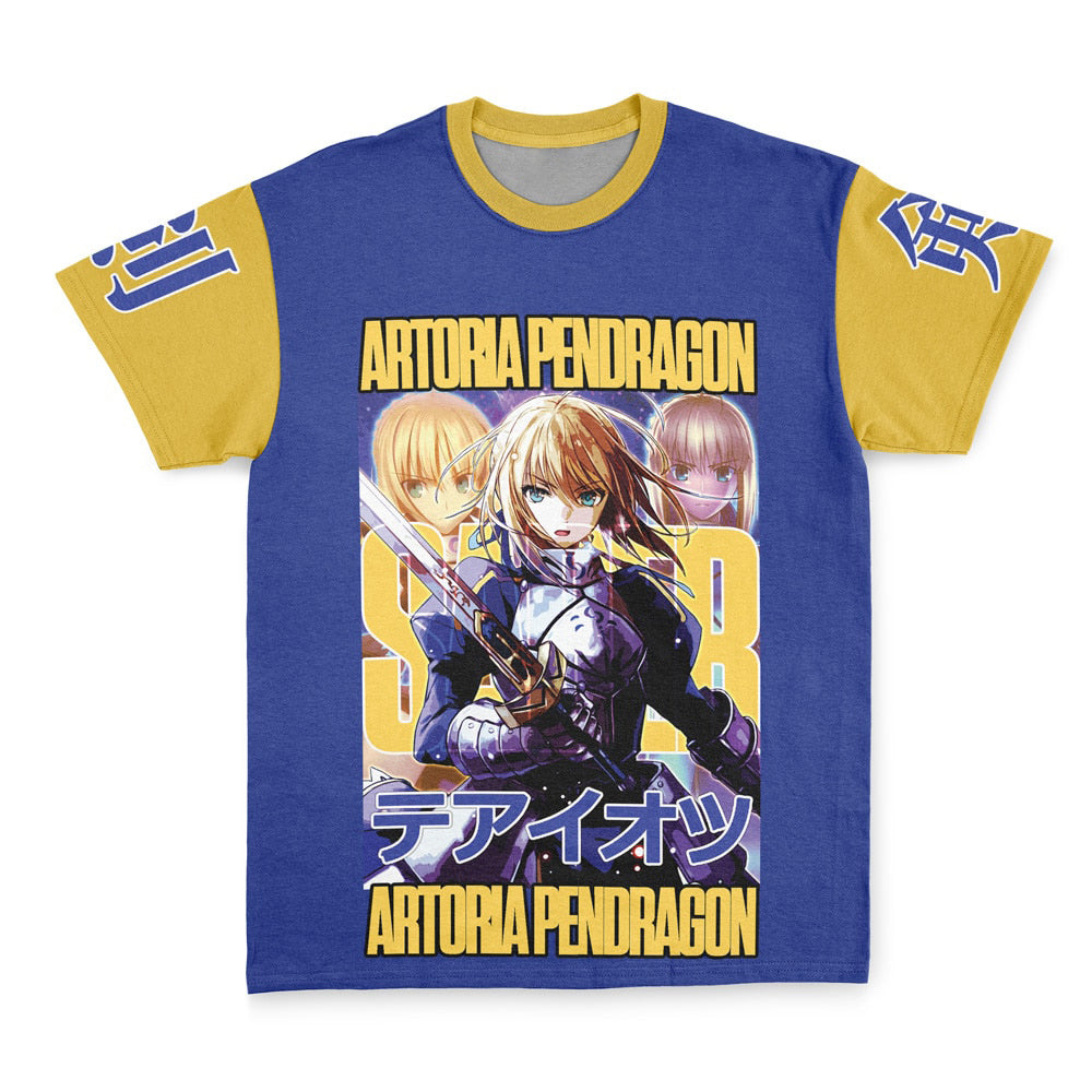 Saber Fate Stay Night Unlimited Blade Works Streetwear T-Shirt