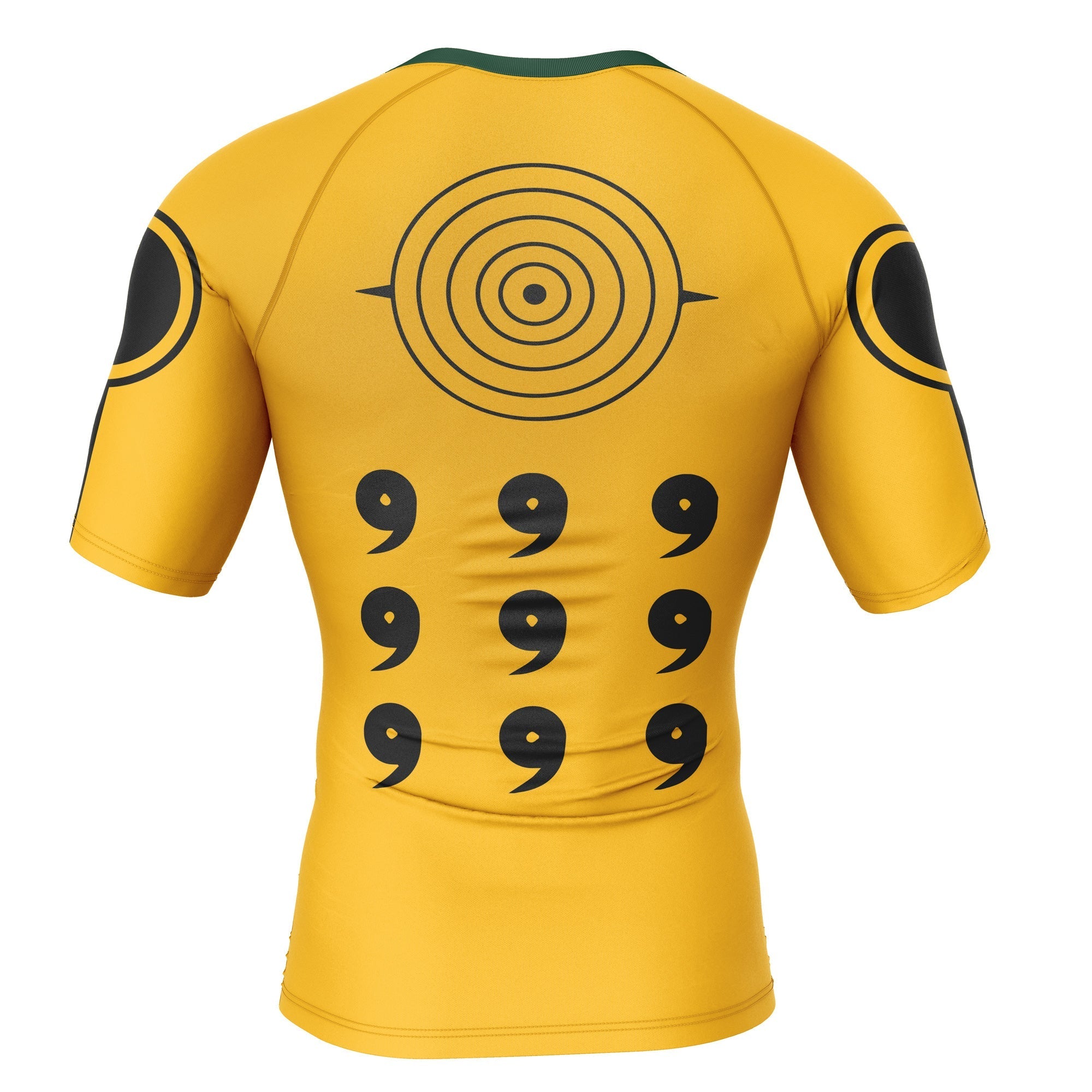 Sage of 6 Paths Naruto Short Sleeve Rash Guard Compression Shirt