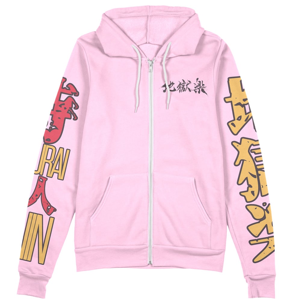 Yamada Asaemon Sagiri Hell’s Paradise Streetwear Zip Hoodie Jacket