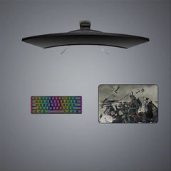 Samurai Squad Design M-XXL Size Gaming Mouse Pad, Computer Desk Mat