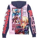 Sandrock x Quatre Raberba Winner Gundam Wing Endless Waltz Streetwear Zip Hoodie Jacket