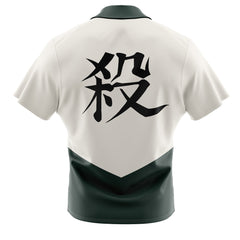 Sanemi Shinazugawa Demon Slayer Button Up Hawaiian Shirt