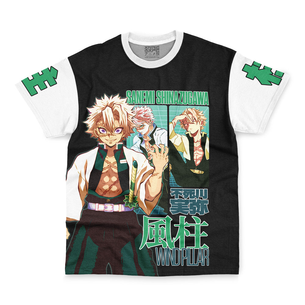 Sanemi Shinazugawa V2 Demon Slayer Streetwear T-Shirt