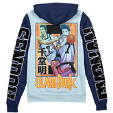 Akira Sendoh Slam Dunk Streetwear Zip Hoodie Jacket