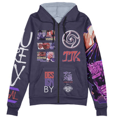 Shibuya Incident Jujutsu Kaisen Streetwear Zip Hoodie Jacket