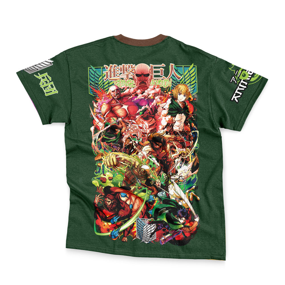 Return to Shiganshina Attack on Titan Streetwear T-Shirt