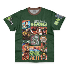 Return to Shiganshina Attack on Titan Streetwear T-Shirt