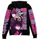 Shigeo Kageyama V3 Mob Psycho 100" Streetwear Zip Hoodie Jacket