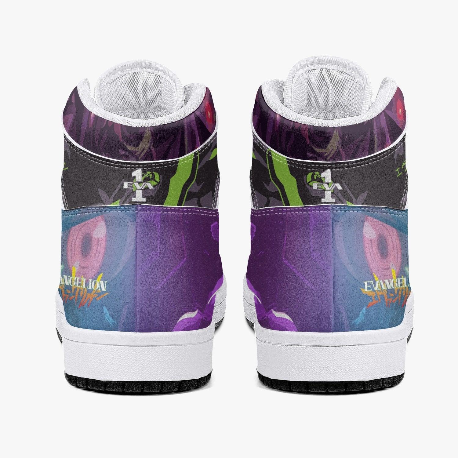 Shinji Ikari Eva Unit 01 Neon Genesis Evangelion Mid 1 Basketball Shoes