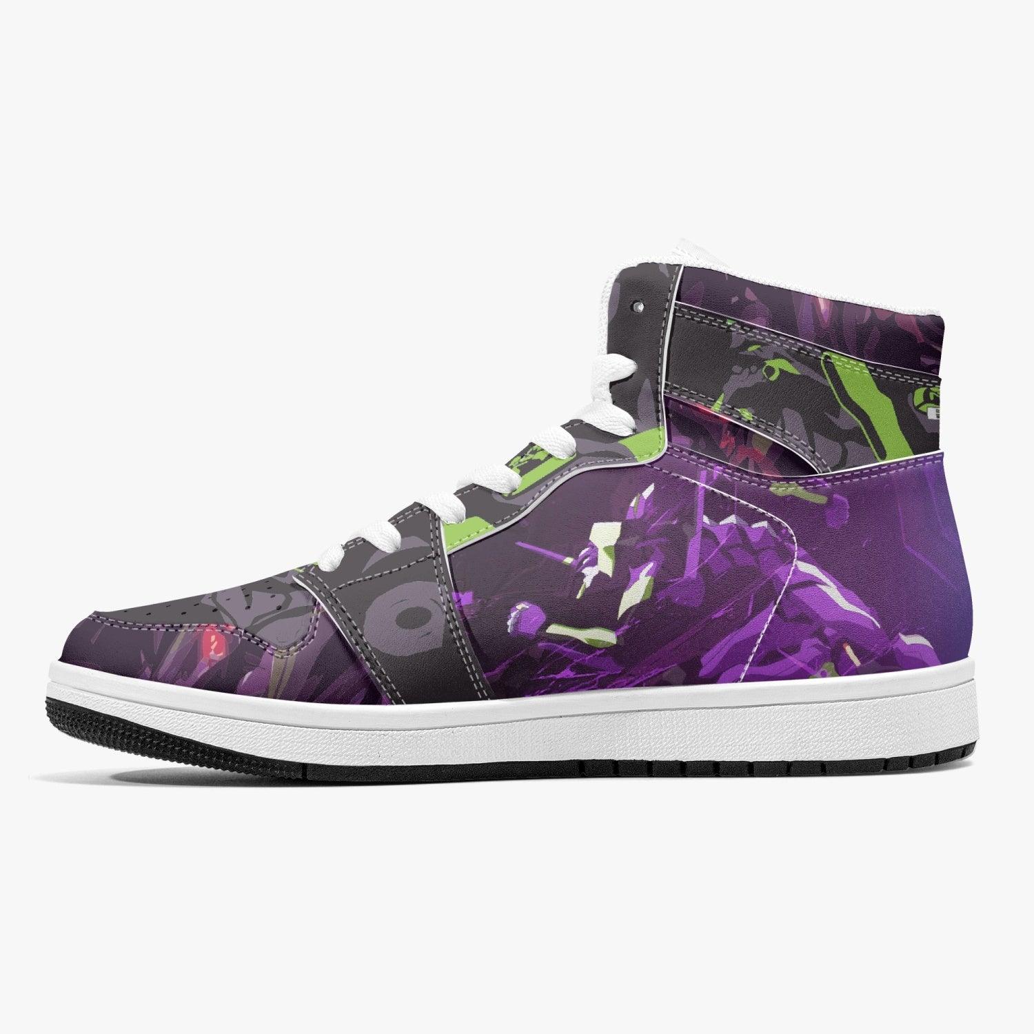 Shinji Ikari Eva Unit 01 Neon Genesis Evangelion Mid 1 Basketball Shoes