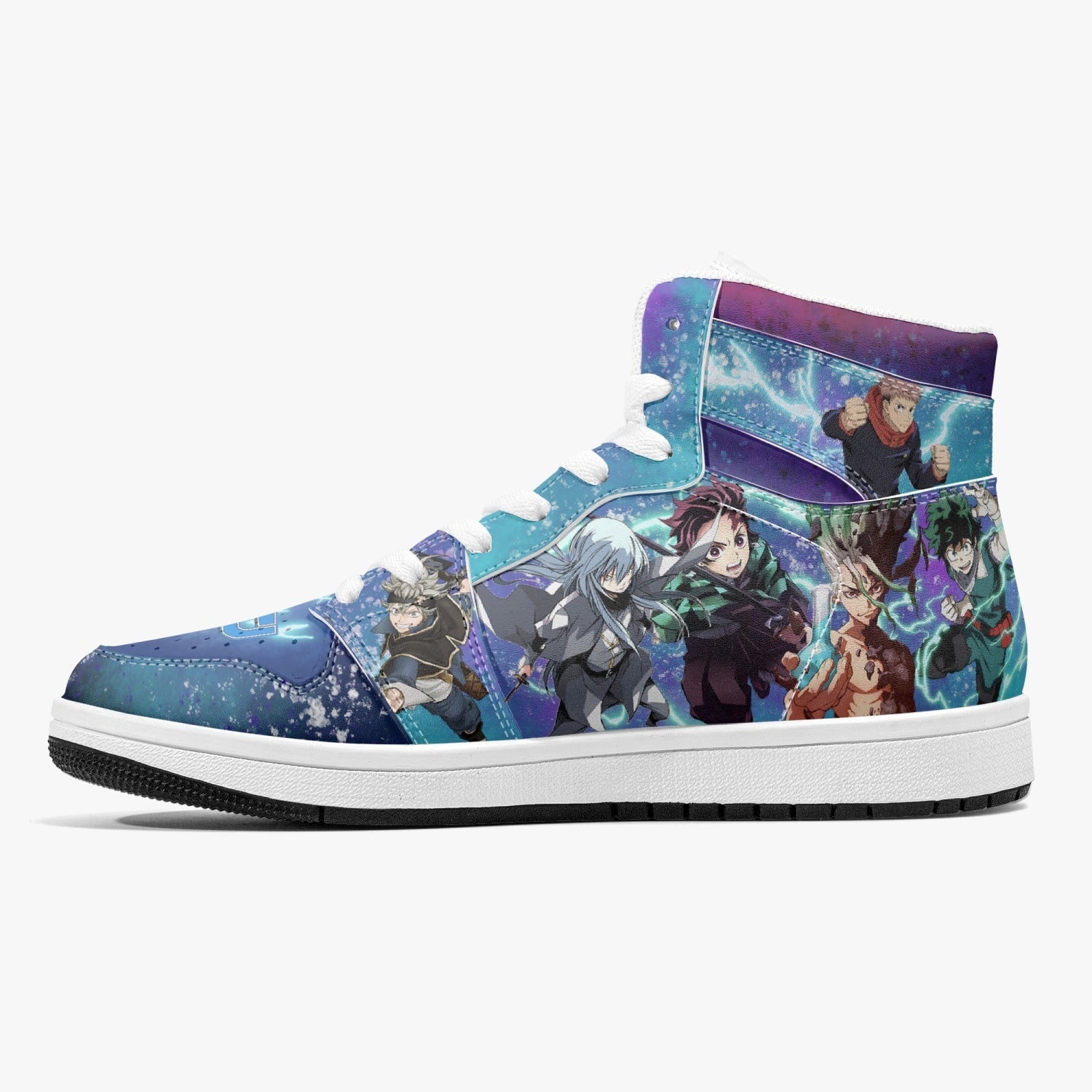 Shonen Classic vs Next Gen V2 Mid 1 Basketball Shoes