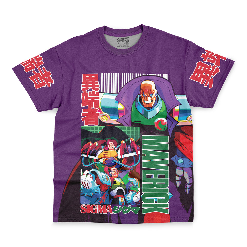 Sigma Mega Man Streetwear T-Shirt