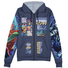 Shangri-La Frontier Streetwear Zip Hoodie Jacket