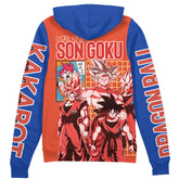 Son Goku Dragon Ball Super" Streetwear Zip Hoodie Jacket