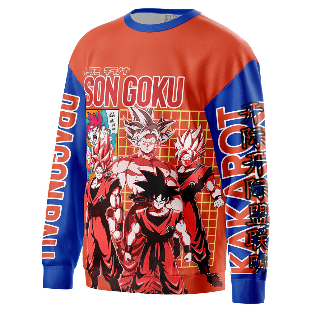 Son Goku Dragon Ball Z Streetwear Sweatshirt