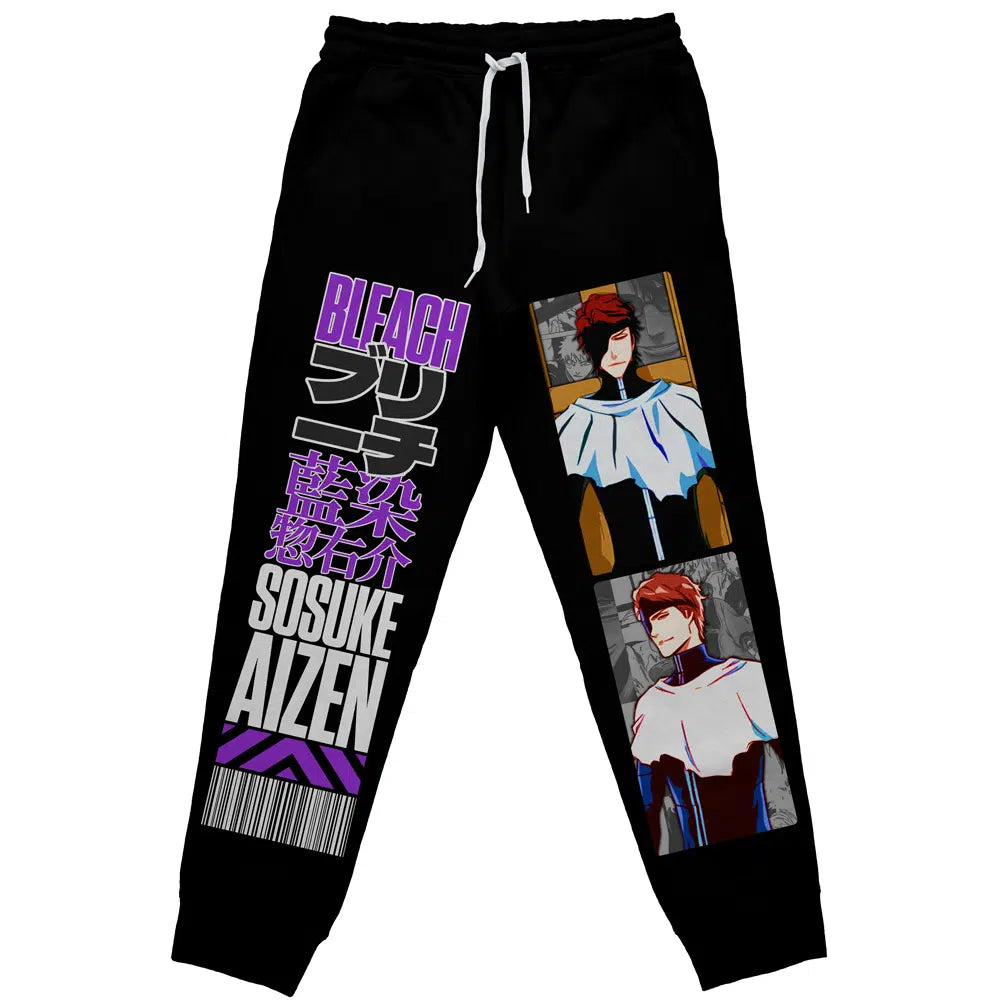 Sosuke Aizen TYBWA Bleach Streetwear Sweatpants