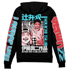 Souichi Junji Ito Collection" Streetwear Zip Hoodie Jacket