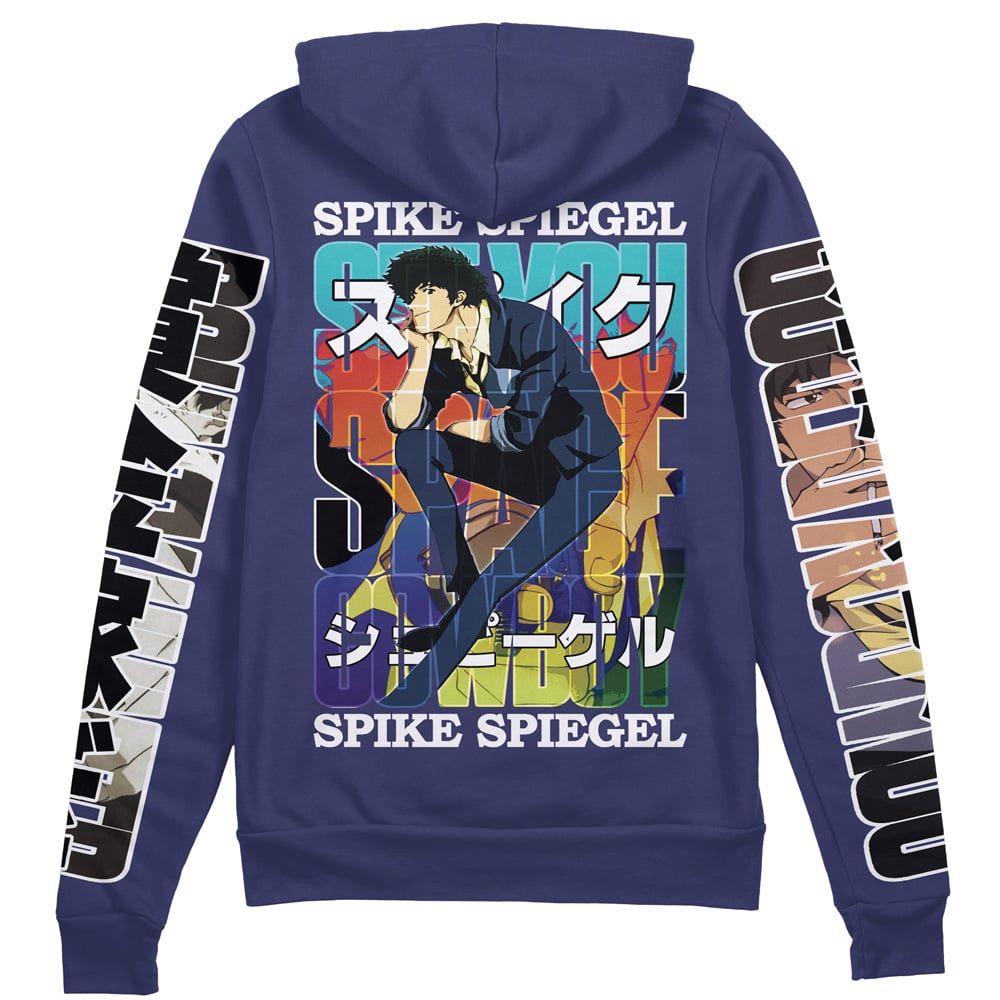 Spike Spiegel Cowboy Bebop" Streetwear Zip Hoodie Jacket