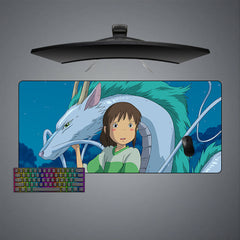 Chihiro & Haku Size Gaming Mouse Pad,