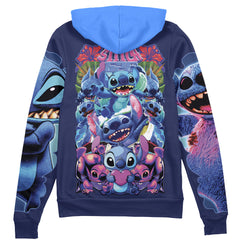 Stitch Streetwear Zip Hoodie Jacket